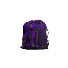Abstract Art Drawstring Pouches (xs)  by ValentinaDesign