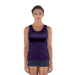 Roses Pattern Women s Sport Tank Top  by Valentinaart