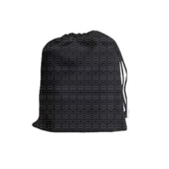 Pattern Drawstring Pouches (large)  by ValentinaDesign