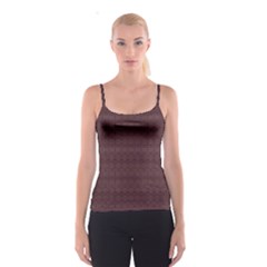 Pattern Spaghetti Strap Top by ValentinaDesign