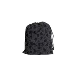 Floral Pattern Drawstring Pouches (xs)  by ValentinaDesign