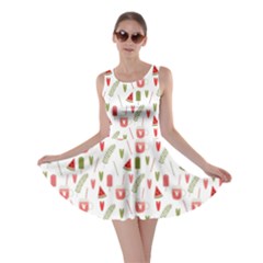 Watermelon Fruit Paterns Skater Dress by TastefulDesigns
