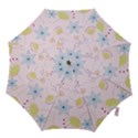 Pretty Summer Garden Floral Bird Pink Seamless Pattern Hook Handle Umbrellas (Small) View1
