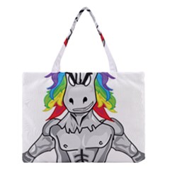 Angry Unicorn Medium Tote Bag by KAllan