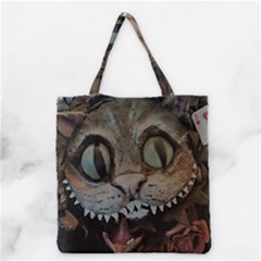 Cheshire Cat Grocery Tote Bag by KAllan
