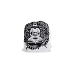 Ornate Buddha Drawstring Pouches (xs)  by Valentinaart