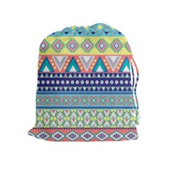 Tribal Print Drawstring Pouches (extra Large) by BangZart