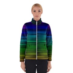 Blue And Green Lines Winterwear by BangZart