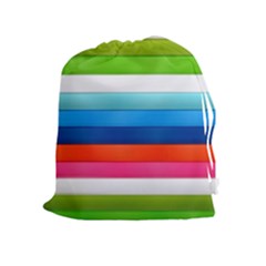 Colorful Plasticine Drawstring Pouches (extra Large) by BangZart