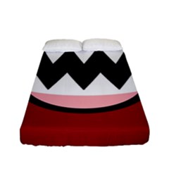 Funny Angry Fitted Sheet (full/ Double Size) by BangZart
