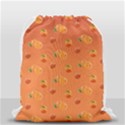 Peach Fruit Pattern Drawstring Bag (Small) View2