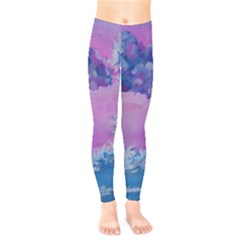 Rising To Touch You Kids  Legging by Dimkad