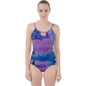 rising to touch you Cut Out Top Tankini Set View1