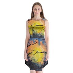 Soul Offering Sleeveless Chiffon Dress   by Dimkad