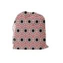 Black Stars Pattern Drawstring Pouches (Large)  View2
