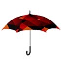 Abstract Triangle Wallpaper Hook Handle Umbrellas (Large) View3