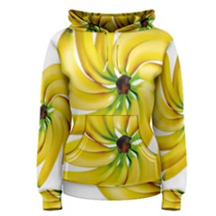 Bananas Decoration Women s Pullover Hoodie by BangZart