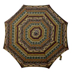 Aztec Pattern Ethnic Hook Handle Umbrellas (large) by BangZart