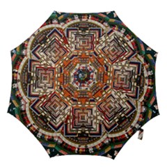 Colorful Mandala Hook Handle Umbrellas (medium) by BangZart