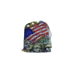 Usa United States Of America Images Independence Day Drawstring Pouches (xs)  by BangZart