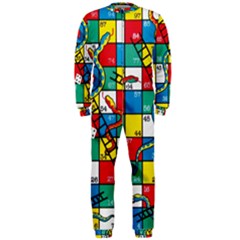 Snakes And Ladders Onepiece Jumpsuit (men)  by BangZart
