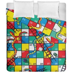 Snakes And Ladders Duvet Cover Double Side (california King Size) by BangZart