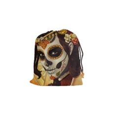 Fantasy Girl Art Drawstring Pouches (small)  by BangZart