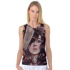 Beautiful Women Fantasy Art Women s Basketball Tank Top by BangZart