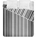 Barcode Pattern Duvet Cover Double Side (California King Size) View2