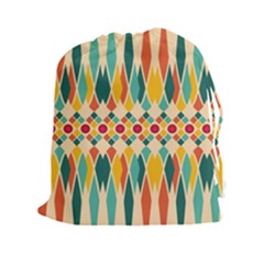 Festive Pattern Drawstring Pouches (xxl) by linceazul