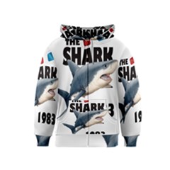 The Shark Movie Kids  Zipper Hoodie by Valentinaart