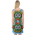 Cute Floral Mandala  Sleeveless Satin Nightdress View2