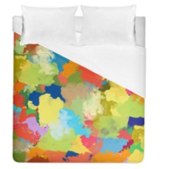 Summer Feeling Splash Duvet Cover (queen Size) by designworld65