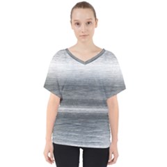 Ombre V-neck Dolman Drape Top by ValentinaDesign