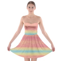 Ombre Strapless Bra Top Dress by ValentinaDesign