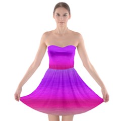 Ombre Strapless Bra Top Dress by ValentinaDesign