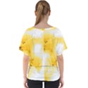 Ombre V-Neck Dolman Drape Top View2