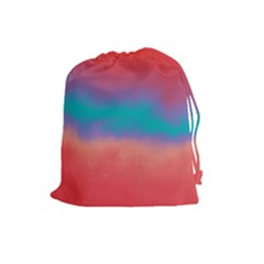 Ombre Drawstring Pouches (large)  by ValentinaDesign