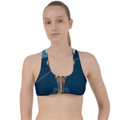 Planetary Resources Exploration Asteroid Mining Social Ship Criss Cross Racerback Sports Bra by Mariart