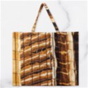 Abstract Architecture Background Zipper Large Tote Bag View1
