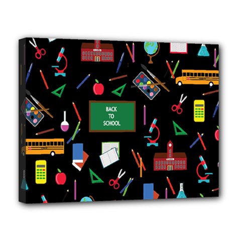 Back To School Canvas 14  X 11  by Valentinaart