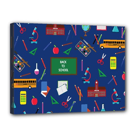 Back To School Canvas 16  X 12  by Valentinaart