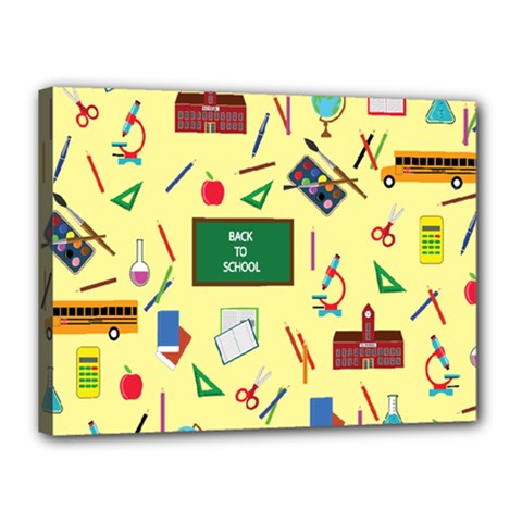 Back To School Canvas 16  X 12  by Valentinaart