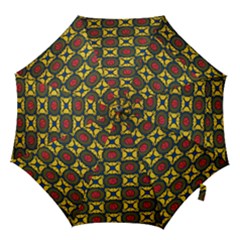 African Textiles Patterns Hook Handle Umbrellas (small) by Mariart