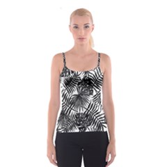 Tropical Pattern Spaghetti Strap Top by ValentinaDesign
