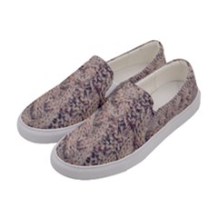Rib Knit In Pink Women s Canvas Slip Ons by DeneWestUK