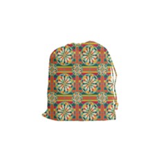 Eye Catching Pattern Drawstring Pouches (small)  by linceazul