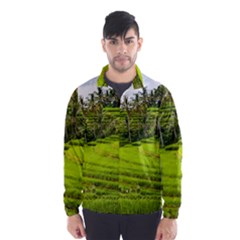 Rice Terrace Terraces Wind Breaker (men) by Nexatart