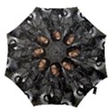 Steampunk, Steampunk Lady, Clocks And Gears In Silver Hook Handle Umbrellas (Large) View1