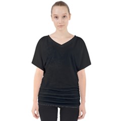 Space Colors V-neck Dolman Drape Top by ValentinaDesign